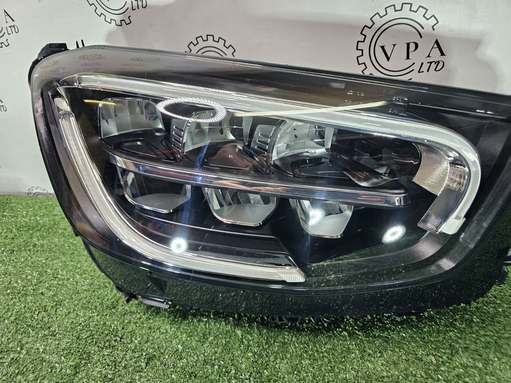 MERCEDES BENZ GLC W253 HEADLIGHT 2019-23 OS RIGHT LED HEADLIGHT A2539068802
