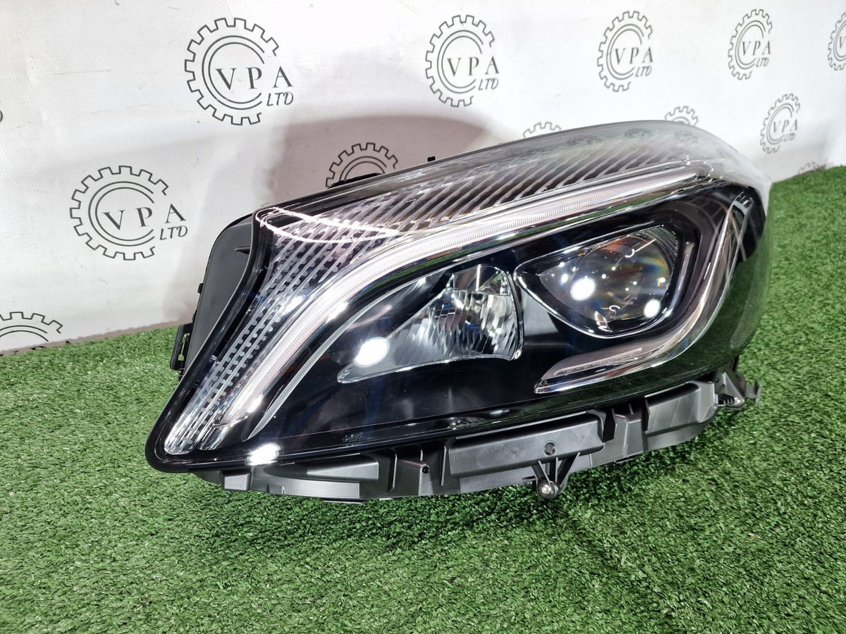 MERCEDES BENZ A CLASS W176 2016 - 18 HEADLIGHT NS LEFT LED HIGH PERFORMANCE