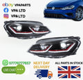 VLAND VOLKSWAGEN GOLF MK 7 13-17 FULL LED HEADLIGHT SET FOR UPGRADE TO GTI MK7.5