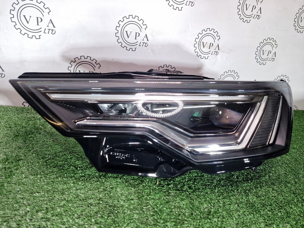 NEW! AUDI A6 C8 2018 - 2022 NS LEFT SIDE LED MATRIX BEAM HEADLIGHT