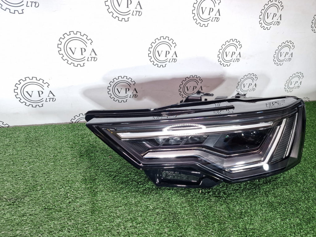NEW! AUDI A6 C8 2018 - 2022 NS LEFT SIDE LED MATRIX BEAM HEADLIGHT