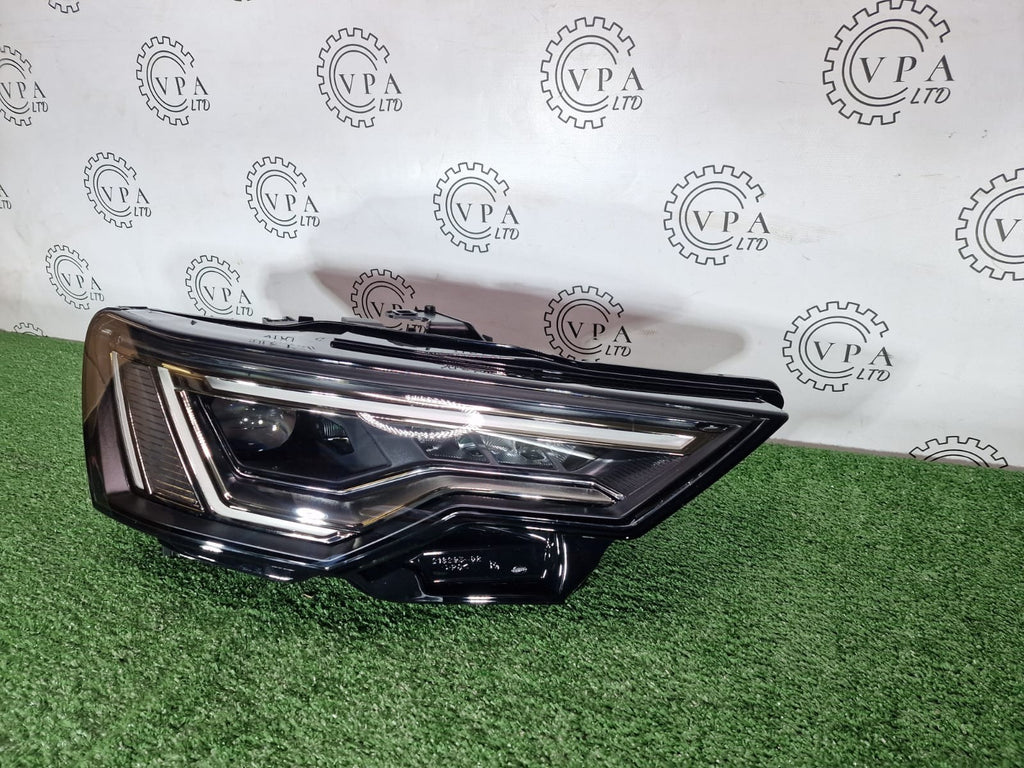 NEW! AUDI A6 C8 2018 - 2022 OS RIGHT SIDE LED MATRIX BEAM HEADLIGHT