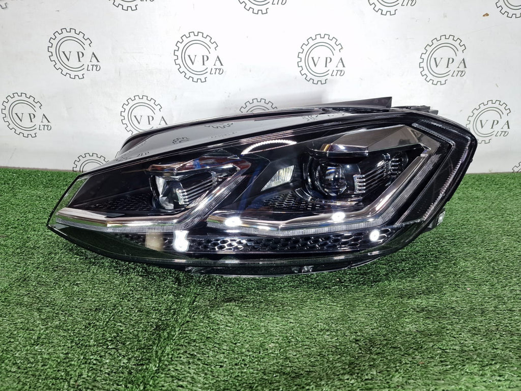 VOLKSWAGEN GOLF MK7.5 2017-2020 HEADLIGHT N/S LEFT FULL LED WITH MODULES