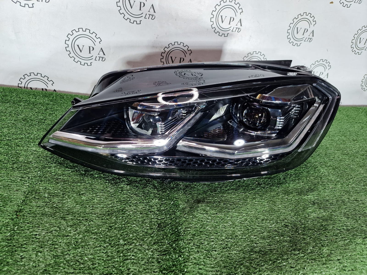 VOLKSWAGEN GOLF MK7.5 2017-2020 HEADLIGHT N/S LEFT FULL LED WITH MODULES