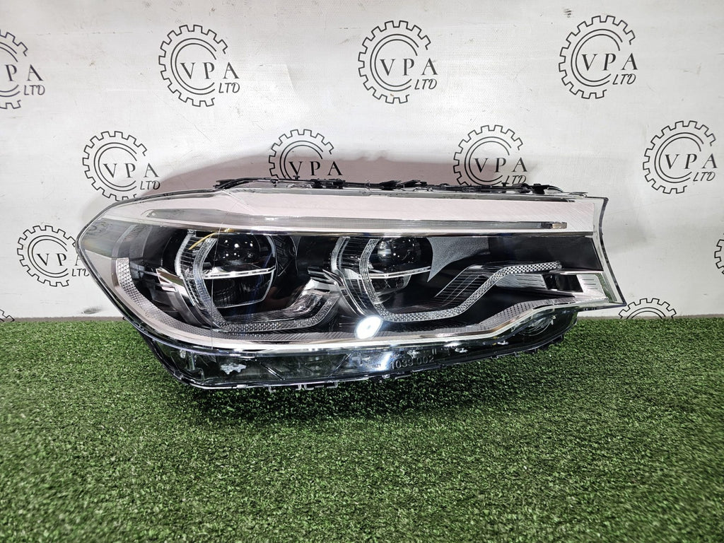 BMW 5 G30 / G31 2018 - 20 HEADLIGHT LED ADAPTIVE OS RIGHT DRIVER SIDE