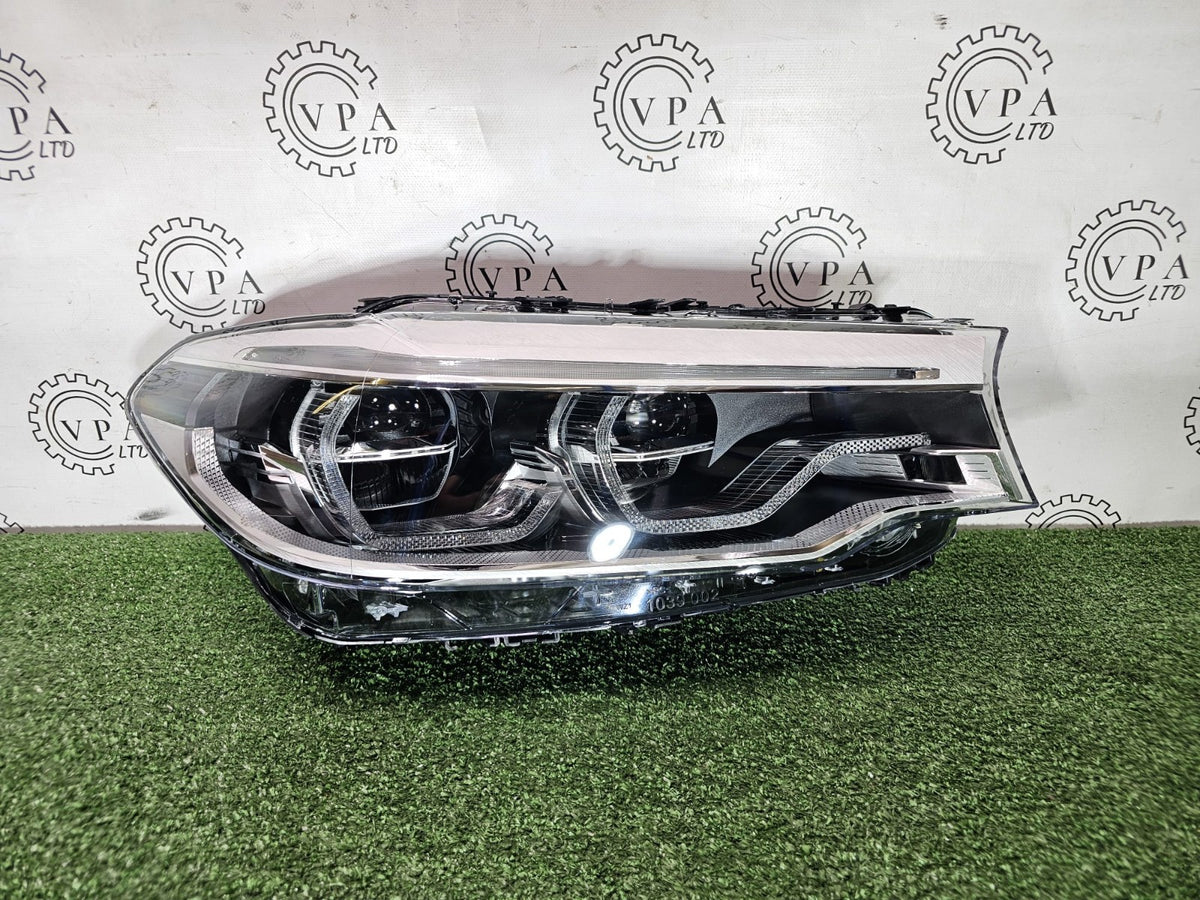 BMW 5 G30 / G31 2018 - 20 HEADLIGHT LED ADAPTIVE OS RIGHT DRIVER SIDE