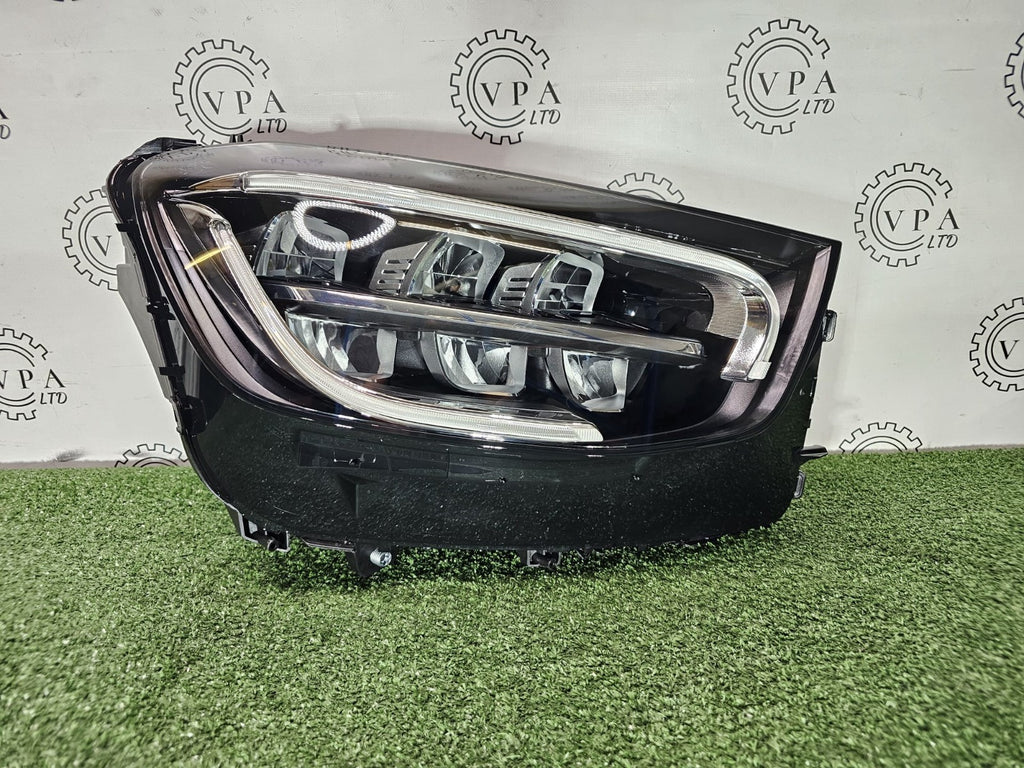 MERCEDES BENZ GLC W253 HEADLIGHT 2019-23 OS RIGHT LED HEADLIGHT A2539068802