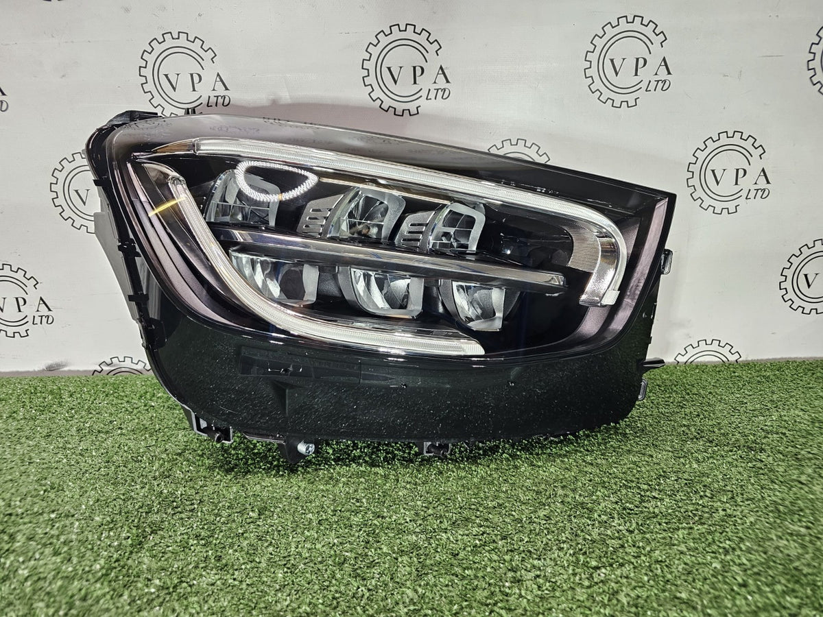 MERCEDES BENZ GLC W253 HEADLIGHT 2019-23 OS RIGHT LED HEADLIGHT A2539068802