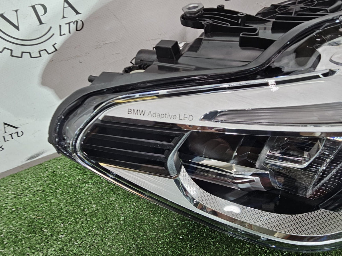 BMW 5 G30 / G31 2018 - 20 HEADLIGHT LED ADAPTIVE OS RIGHT DRIVER SIDE