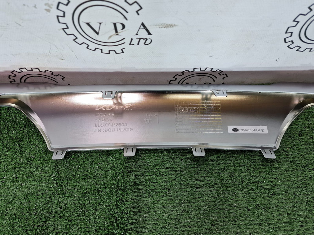 GENUINE KIA SORENTO 2025 SKID PLATE FRONT BUMPER, LOWER MOLDING 86577 P2600