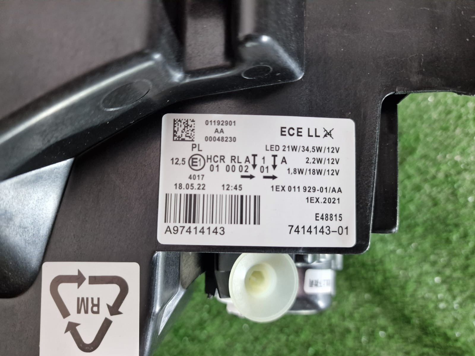 NEW! BMW 1 er F20 / F21 2015-19 NS LEFT SIDE HEADLIGHT FULL LED