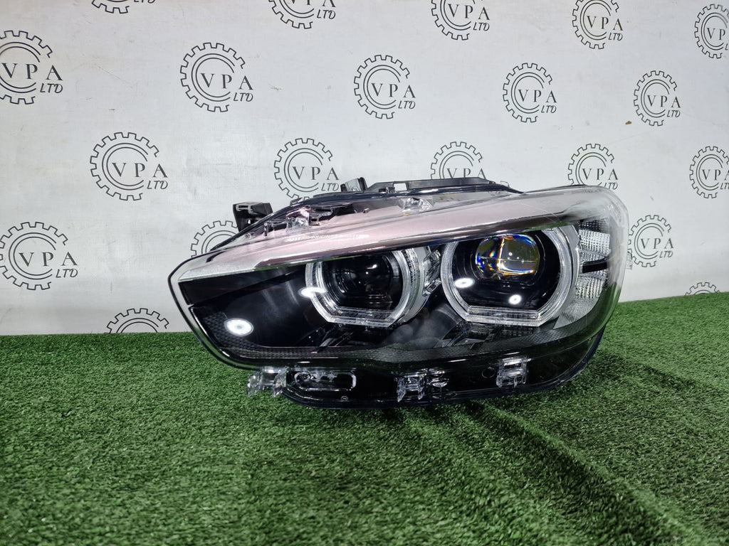 NEW! BMW 1 er F20 / F21 2015-19 NS LEFT SIDE SHADOW EDITION HEADLIGHT FULL LED