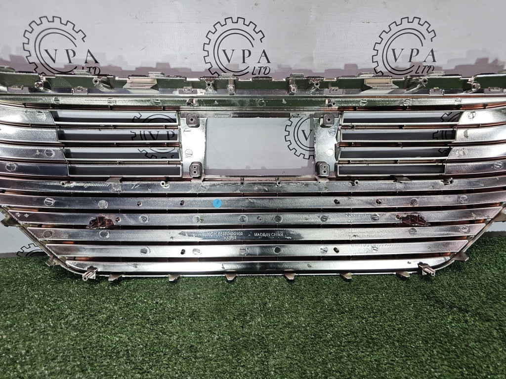 NEW! HYUNDAI IONIQ 2016 - 2019 FRONT BUMPER MAIN GRILL WITH CHROME 86350 G2100