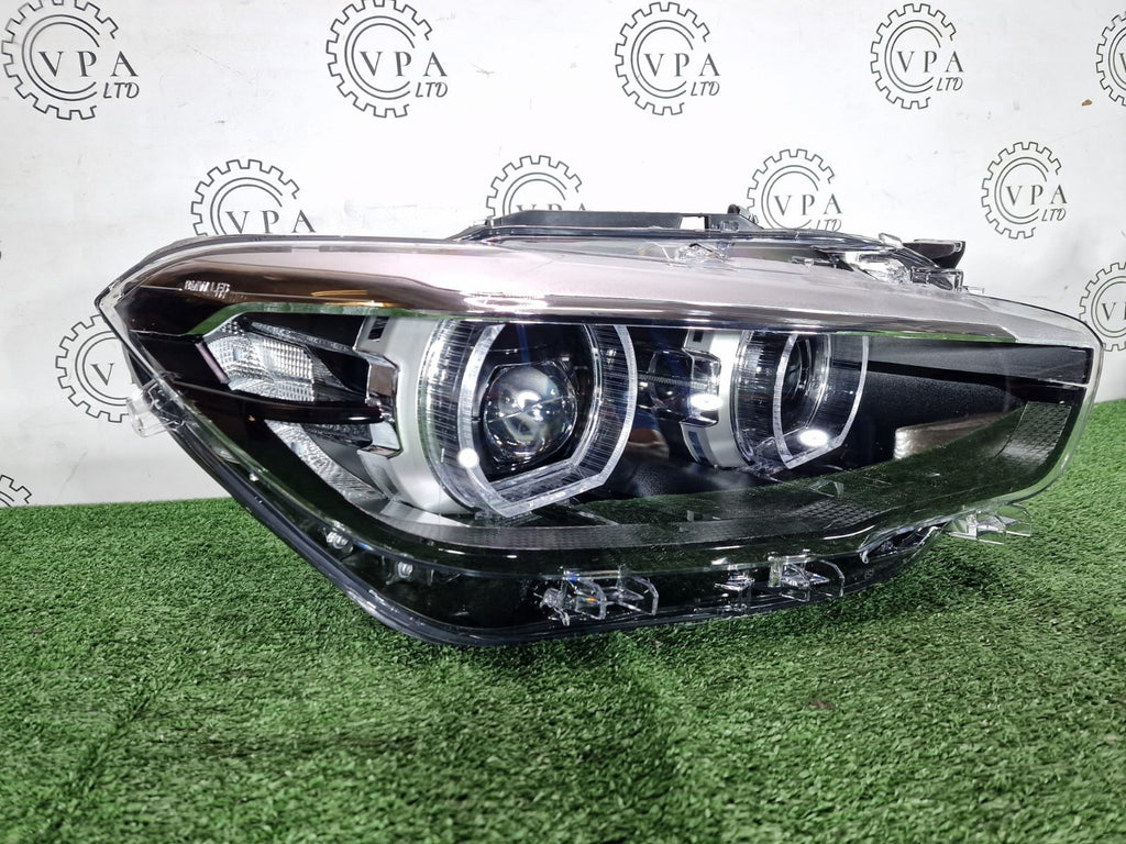 NEW! BMW 1 er F20 / F21 2015-19 OS RIGHT SIDE SHADOW EDITION HEADLIGHT FULL LED