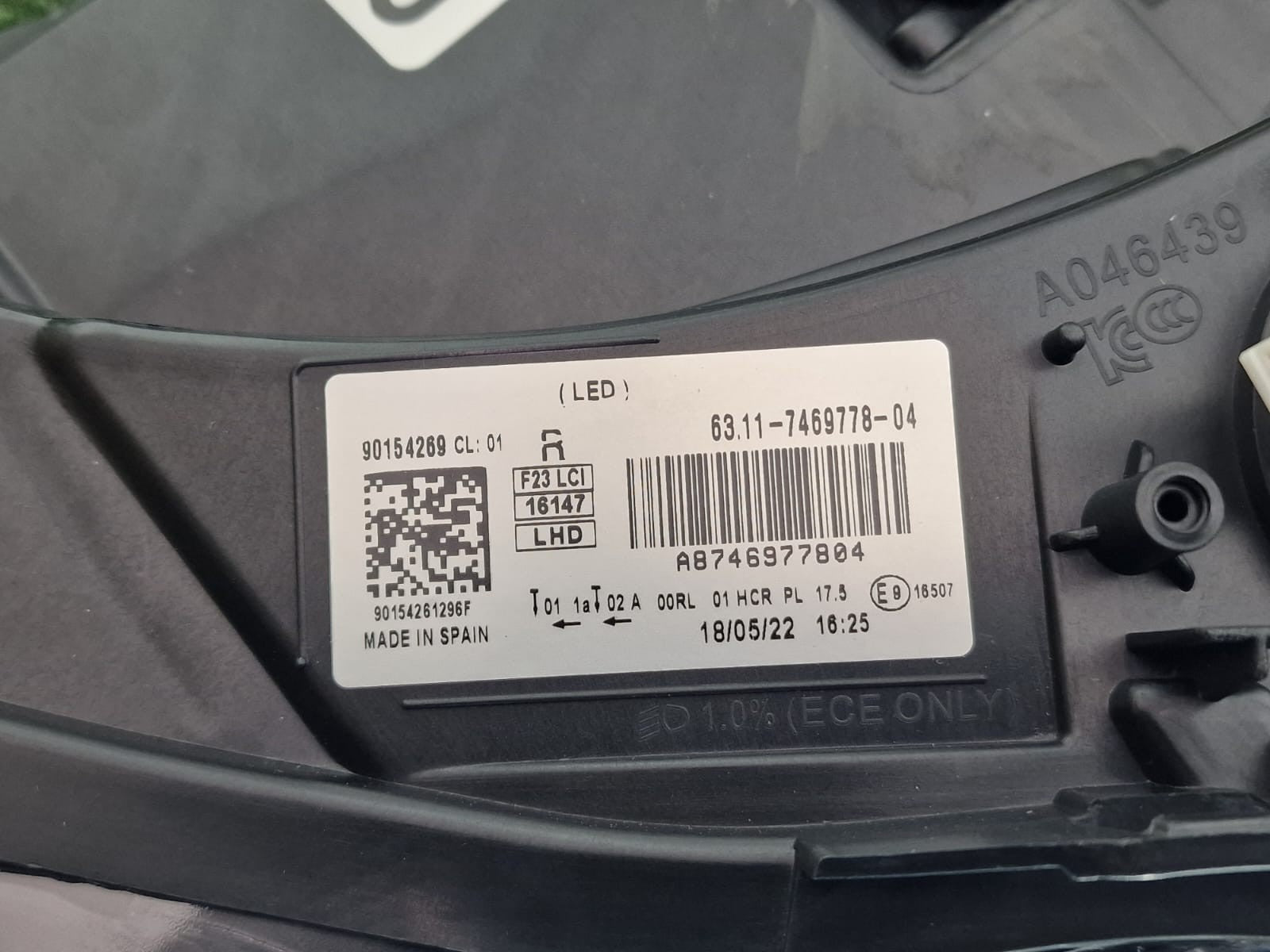 NEW! BMW 2 F22 2018 - 2022 O/S RIGHT SIDE FULL LED HEADLIGHT