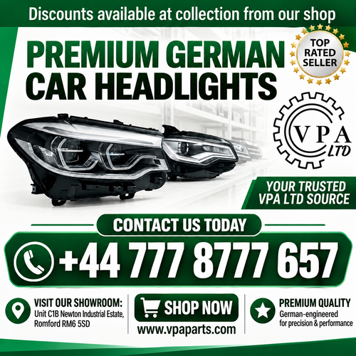 AUDI A4 / S4 B8 2012 - 2015 HEADLIGHT OS RIGHT BI XENON COMPLETE 8KD941006
