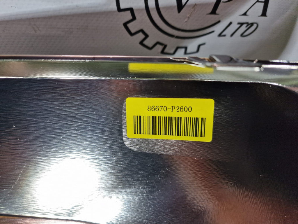 GENUINE KIA SORENTO 2025 SKID PLATE REAR BUMPER, TRIM MOLDING 86670 P2600