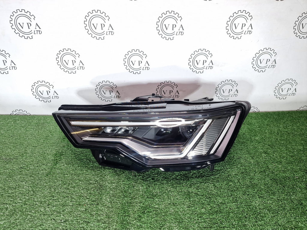 NEW! AUDI A6 C8 2018 - 2022 NS LEFT SIDE LED MATRIX BEAM HEADLIGHT