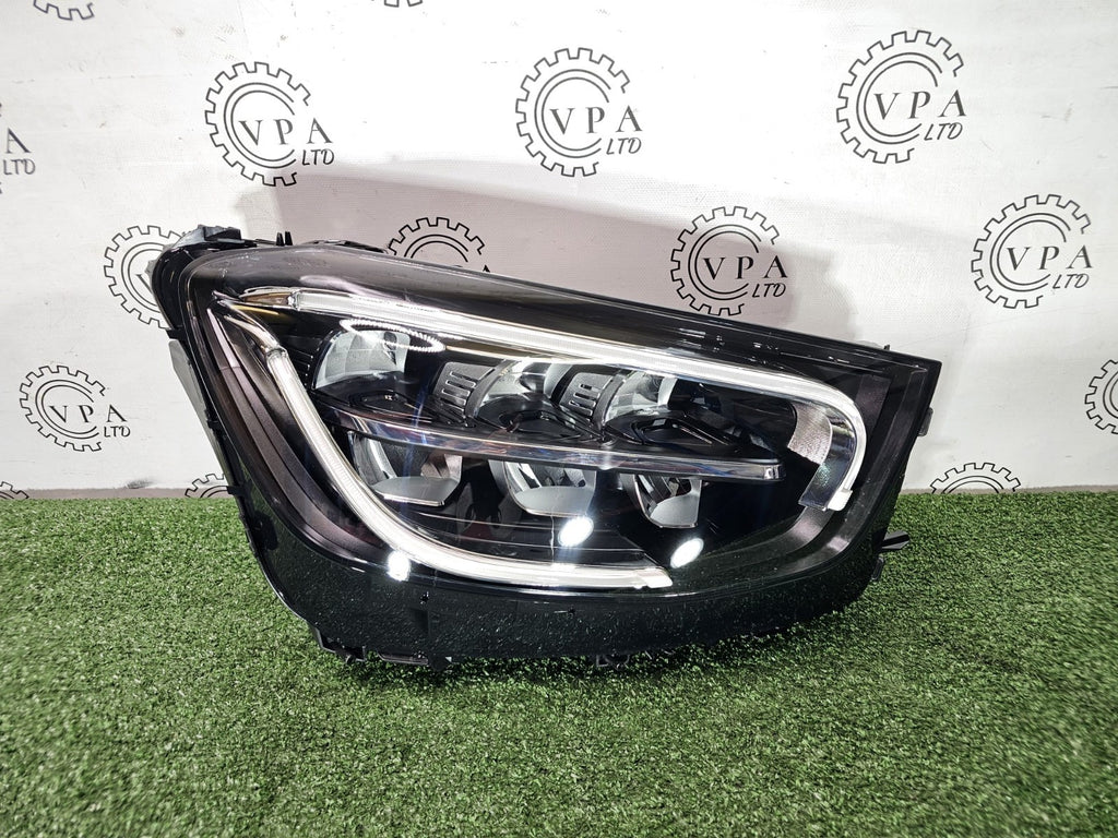 MERCEDES BENZ GLC W253 HEADLIGHT 2019-23 OS RIGHT LED HEADLIGHT A2539068802