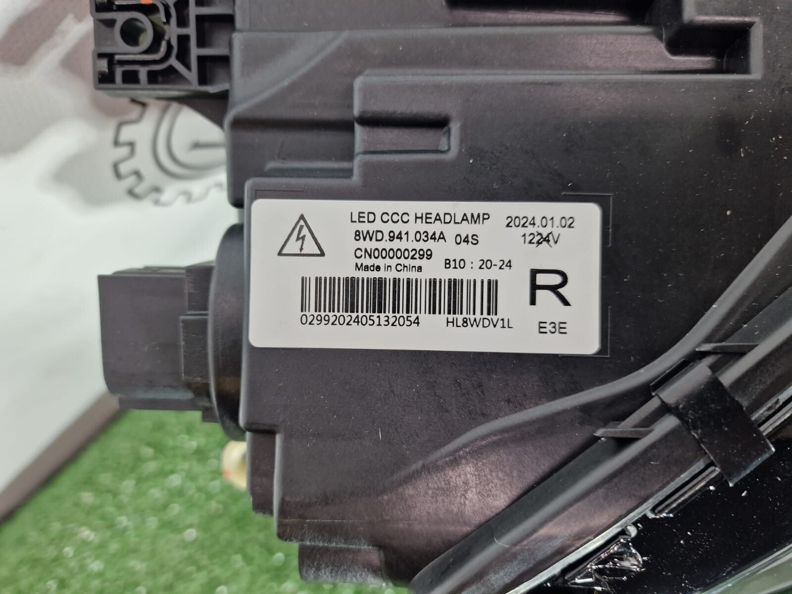 NEW! AUDI A4 B9.5 2020-24 OS RIGHT SIDE FULL LED HEADLIGHT  WITH MODULE