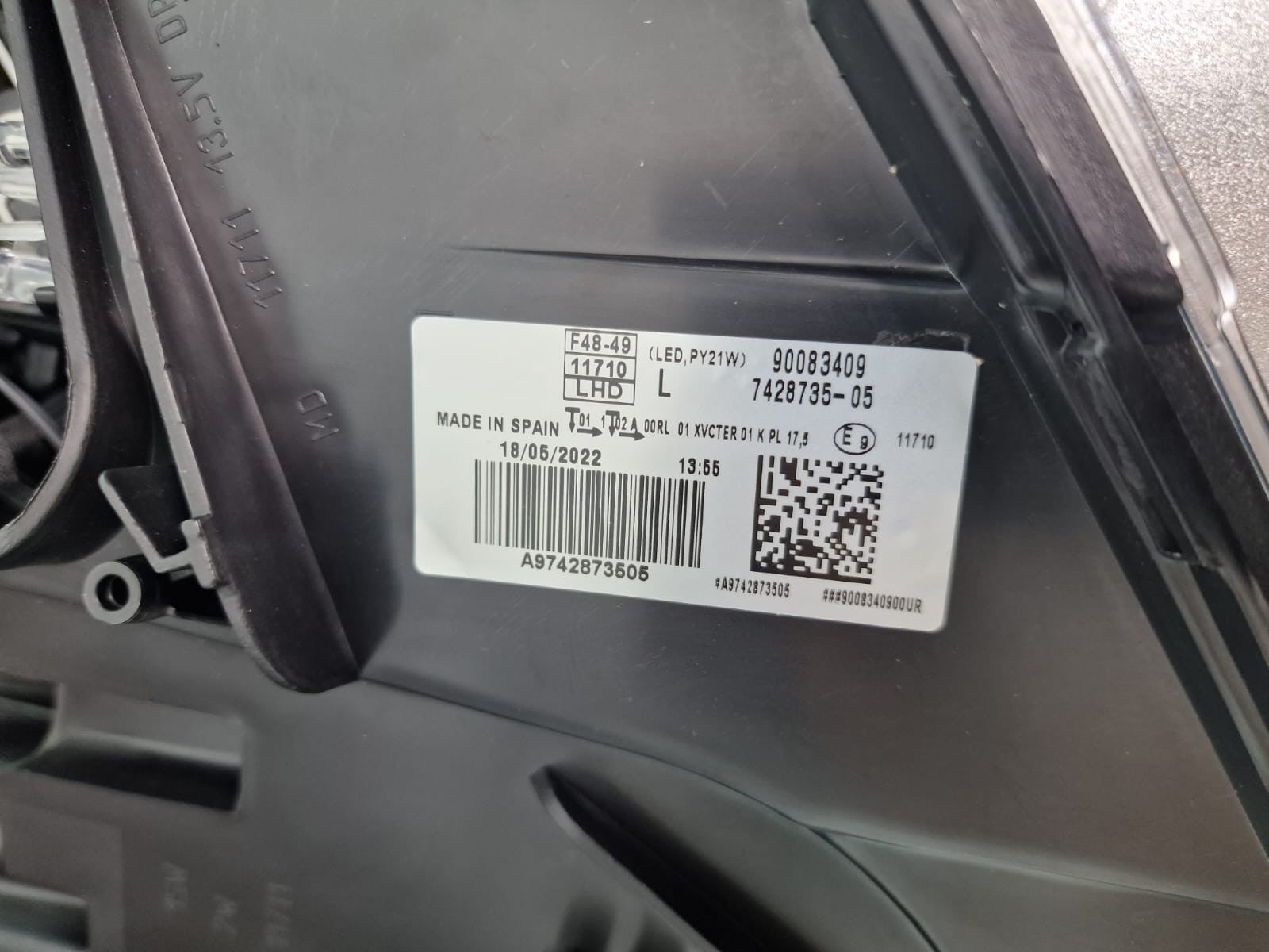 NEW! BMW X1 F48 2016 2017 2018 2019 NS LEFT SIDE FULL LED HEADLIGHT