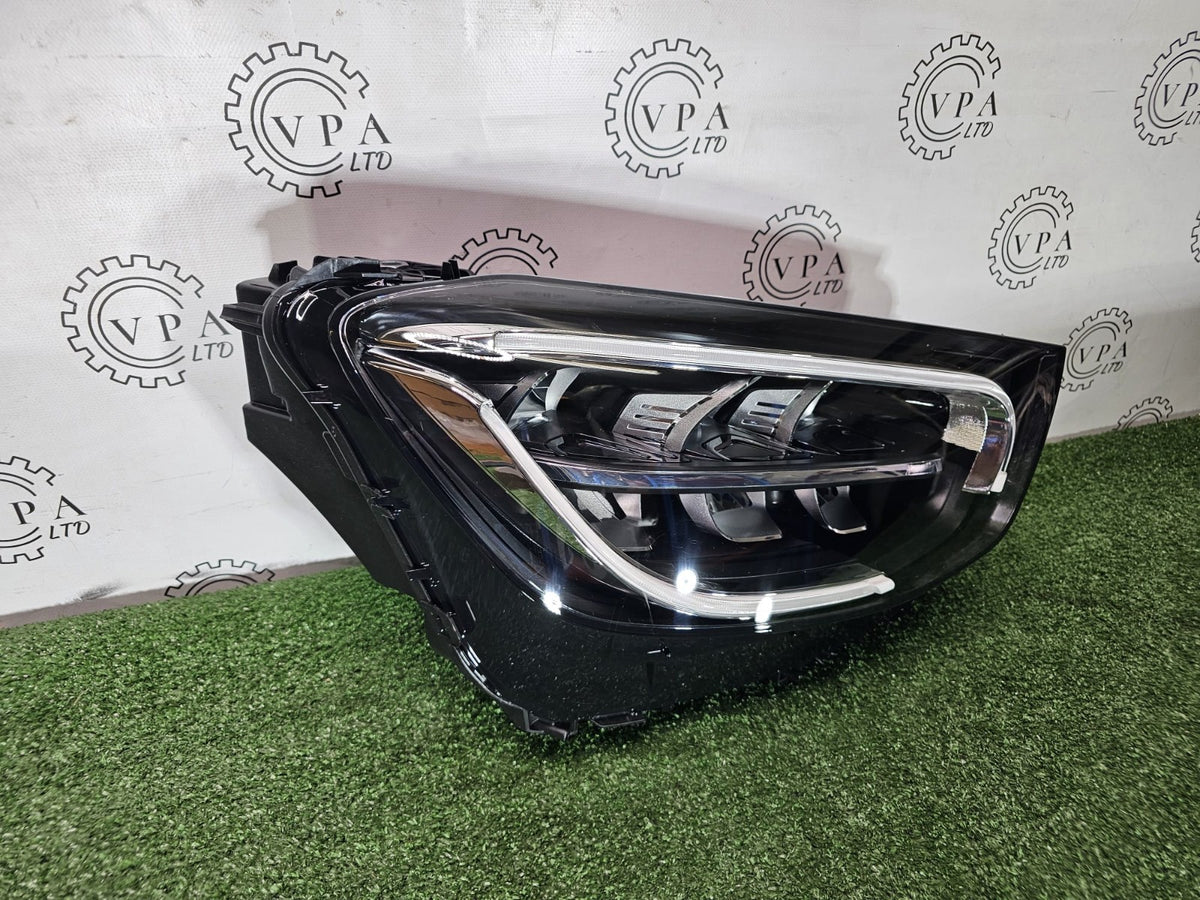MERCEDES BENZ GLC W253 HEADLIGHT 2019-23 OS RIGHT LED HEADLIGHT A2539068802
