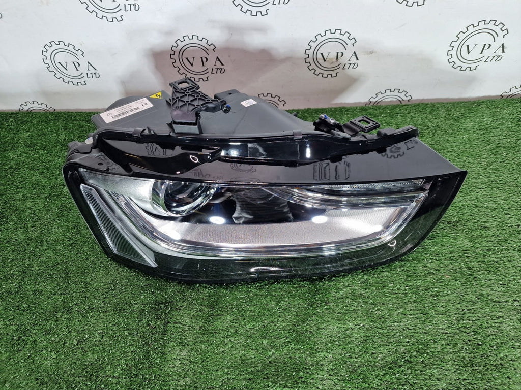 AUDI A4 / S4 B8 2012 - 2015 HEADLIGHT OS RIGHT BI XENON COMPLETE 8KD941006