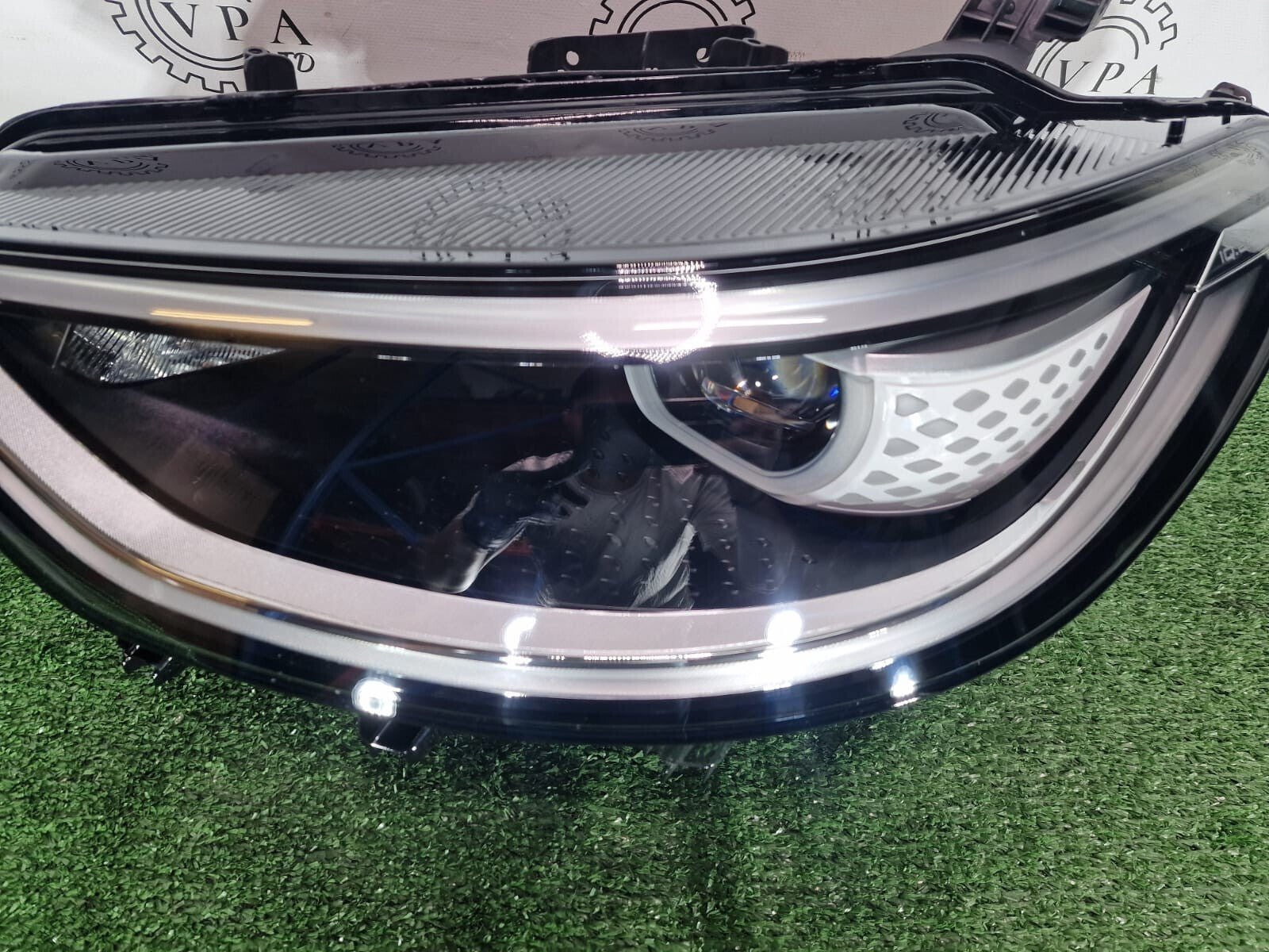 NEW! VOLKSWAGEN ID3 2019-22 NS LEFT SIDE COMPLETE IQ HEADLIGHT WITH MODULE