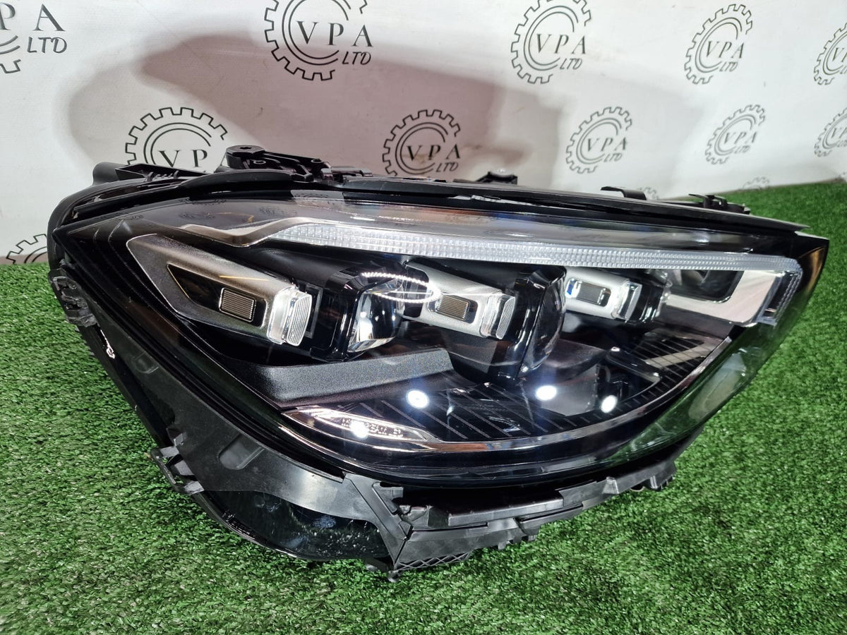 NEW MERCEDES BENZ S CLASS W223 2021 -2025 HEADLIGHT OS RIGHT MULTIBEAM / DYNAMIC