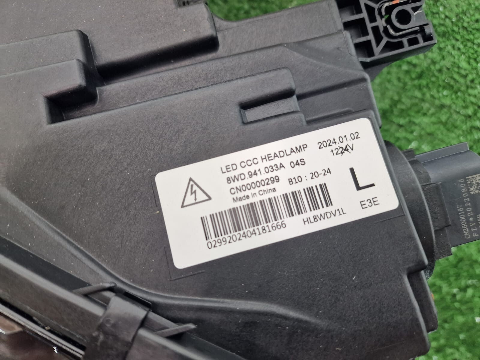 NEW! AUDI A4 B9.5 2020-24 NS LEFT SIDE FULL LED HEADLIGHT  WITH MODULE