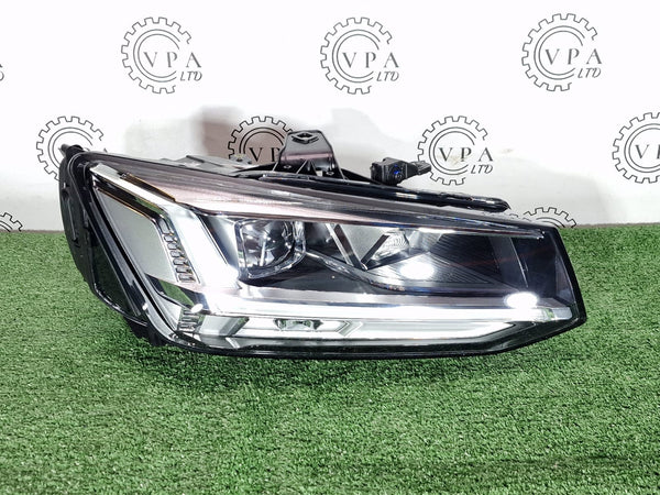 BRAND NEW! AUDI Q2 2018-21 OSF RIGHT DRIVER SIDE FULL LED HEADLIGHT