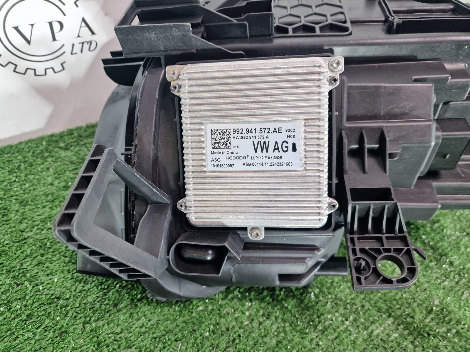 NEW! VOLKSWAGEN ID3 2019-22 NS LEFT SIDE COMPLETE IQ HEADLIGHT WITH MODULE