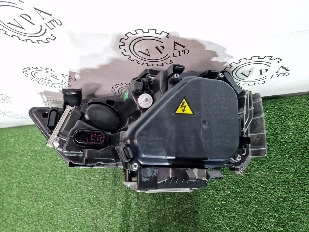 AUDI Q3 8U 2010 - 2015 OS RIGHT DRIVER BI XENON LED HEADLIGHT WITH MODULES